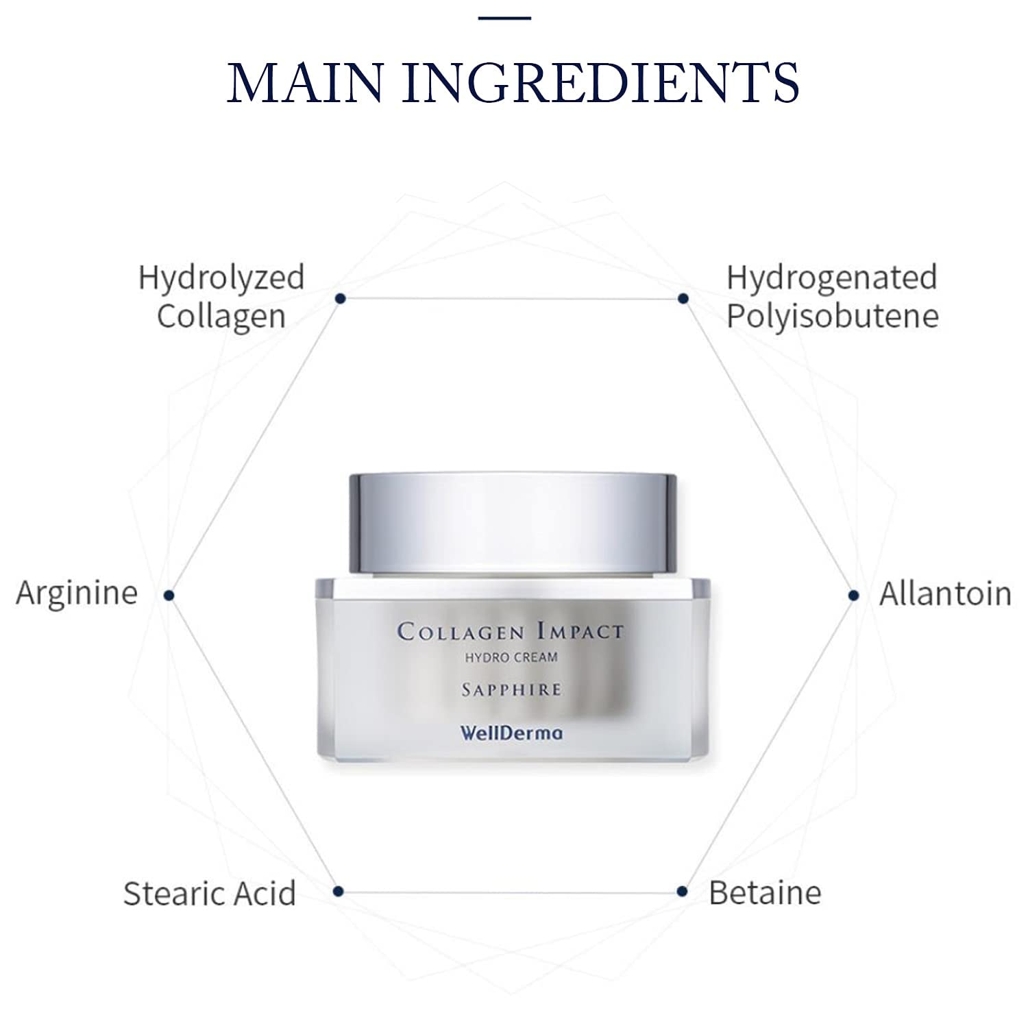 Wellderma Sapphire Collagen Impact Hydro Skin Care Set