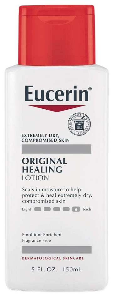 Eucerin Original Healing Lotion - Fragrance Free, Rich Lotion For Extremely Dry Skin - 5 Fl. Oz. Bottle