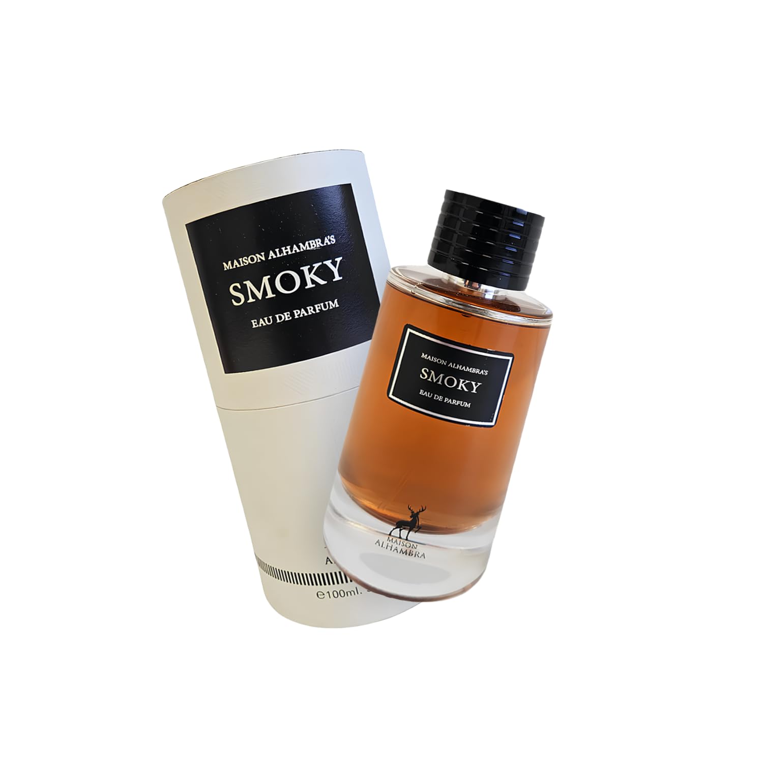 Lattafa Maison Alhambra Smoky Eau De Parfum Spray For Unisex, 3.4 Ounce : Beauty & Personal Care