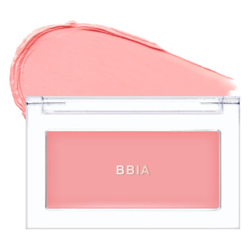 Bbia Ready To Wear Downy Cheek Cream Blush 8 Color - Creamy Blendable & Buildable Blush Dewy Texture & Matte Finish High Pigment Longlasting Lightweight Natural Face Makeup, 0.12Oz (03 Downy Apricot)