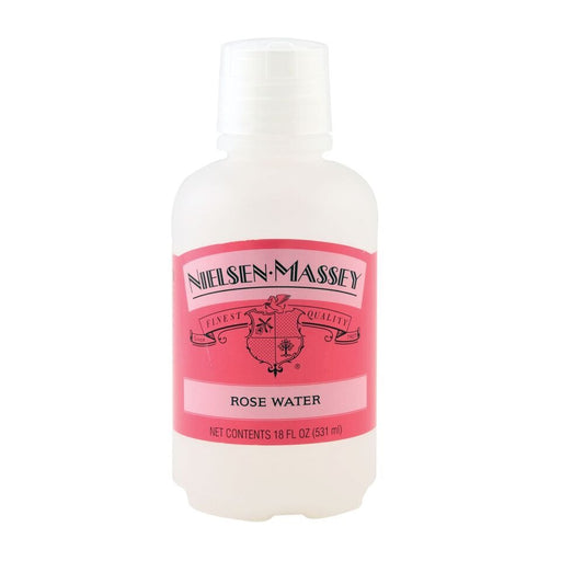 Nielsen-Massey Rose Water For Baking, Cooking And Drinks, 18 Ounce Bottle