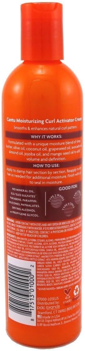 Cantu Shea Butter Moisturising Cream 355 ml : Amazon.co.uk: Beauty