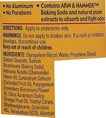 Arm & Hammer Essentials Solid Deodorant Unscented, 2.5 Oz (Pack Of 3)