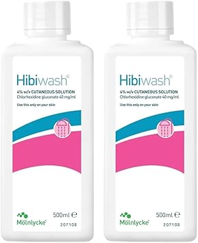 Hibiwash Health Care, 500 Millilitres - 2 Pack