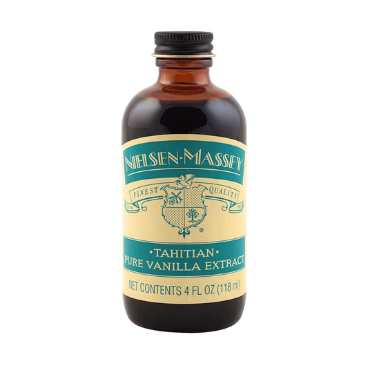 Nielsen-Massey Tahitian Pure Vanilla Extract For Baking And Cooking, 4 Ounce Bottle