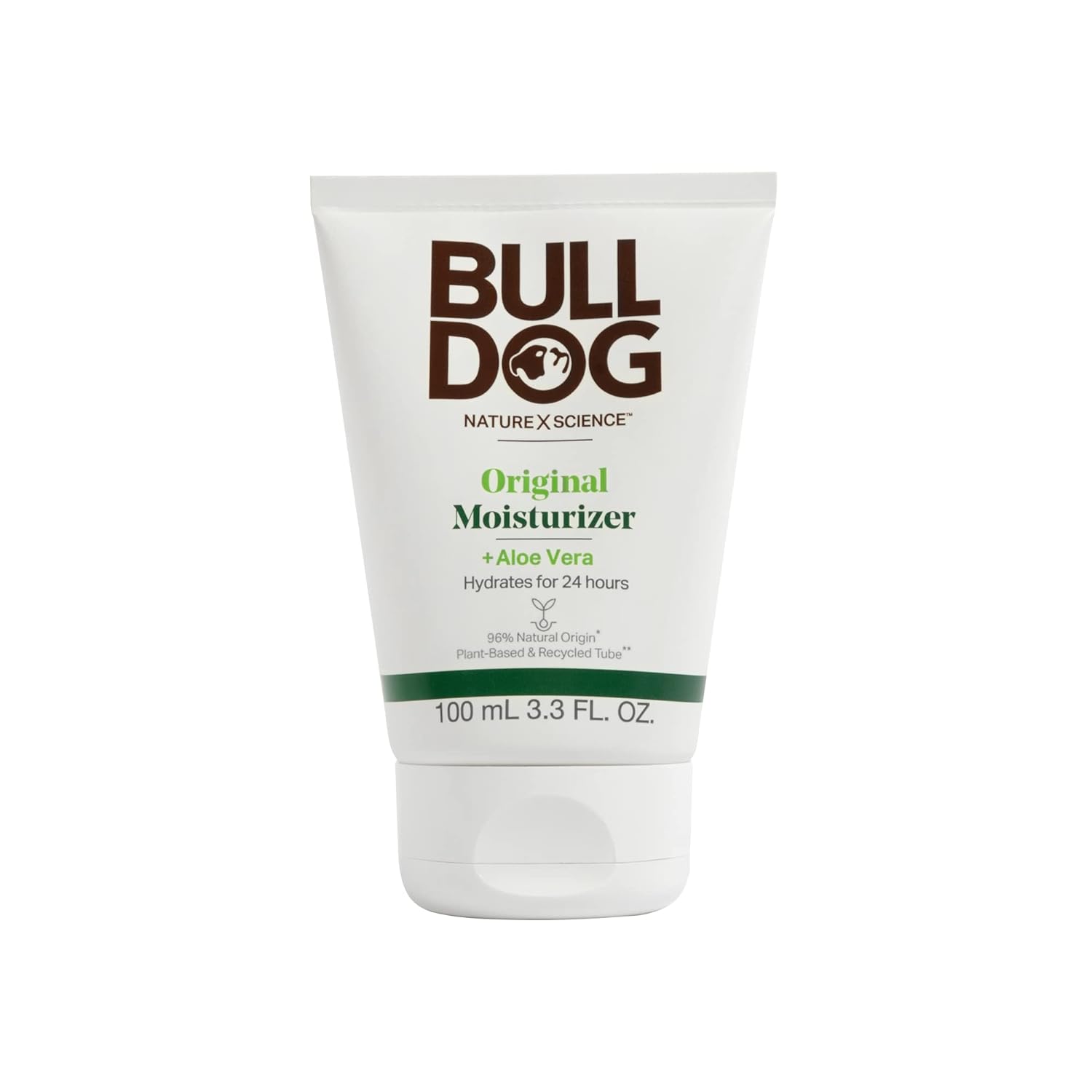 Bulldog Mens Skincare And Grooming Face Moisturizer Original, 3.3 Fluid Ounce