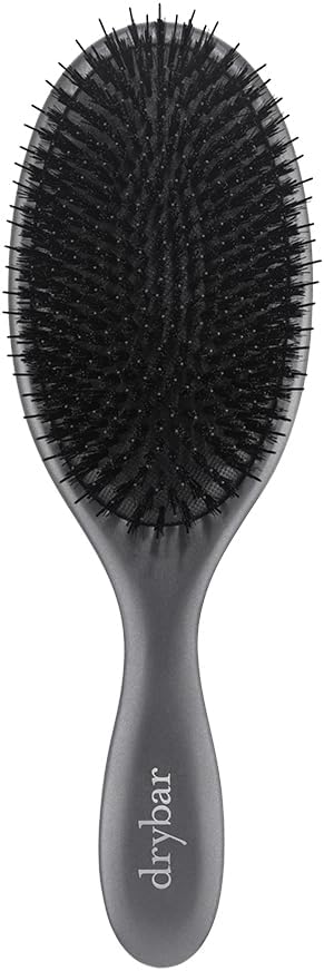 Drybar Bristle Hair Brushes - The Flat Mate Range || Handcrafted Boar Bristle Brush, Premium Boar And Nylon Bristles, Lightweight Imported Beechwood, Helps Condition & Add Shine || All Hair Types