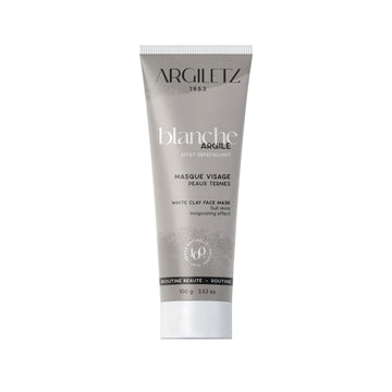 Argiletz White Clay Face Mask For Dull Skin 100G / 3.53 Fl.Oz. 100% Sourced And Produced In France. Finest Grade Of Clay. : Beauty & Personal Care