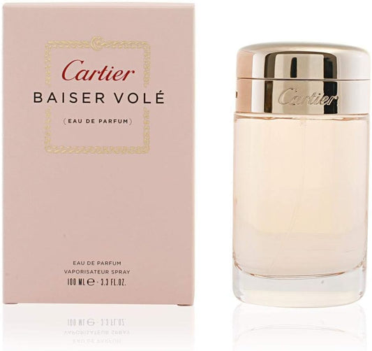 Cartier Baiser Vole Eau De Perfume Spray For Women, 3.3 Ounce