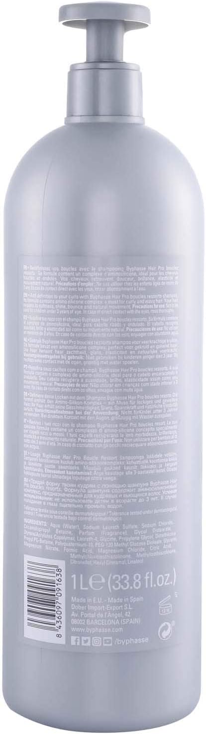 Byphasse Hair Pro Springy Curls Shampoo 1 L