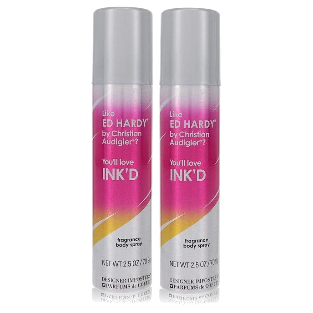Parfums De Coeur Ink'D Fragrance Deodorant Body Spray For Women, 2.5 Ounce, Ink25 (2) : Beauty & Personal Care