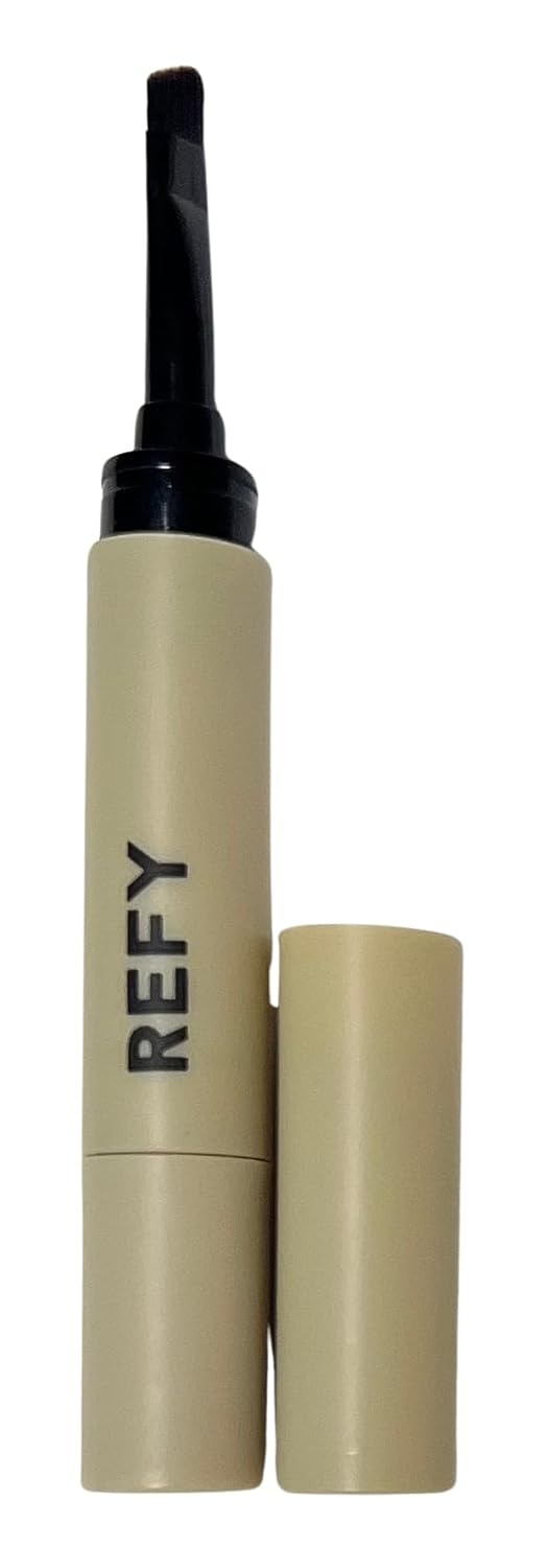 Refy Brow Pomade - Dual-Ended Eyebrow Pomade And Application Brush, Dark - 1.5G / 0.05 Oz. : Beauty & Personal Care