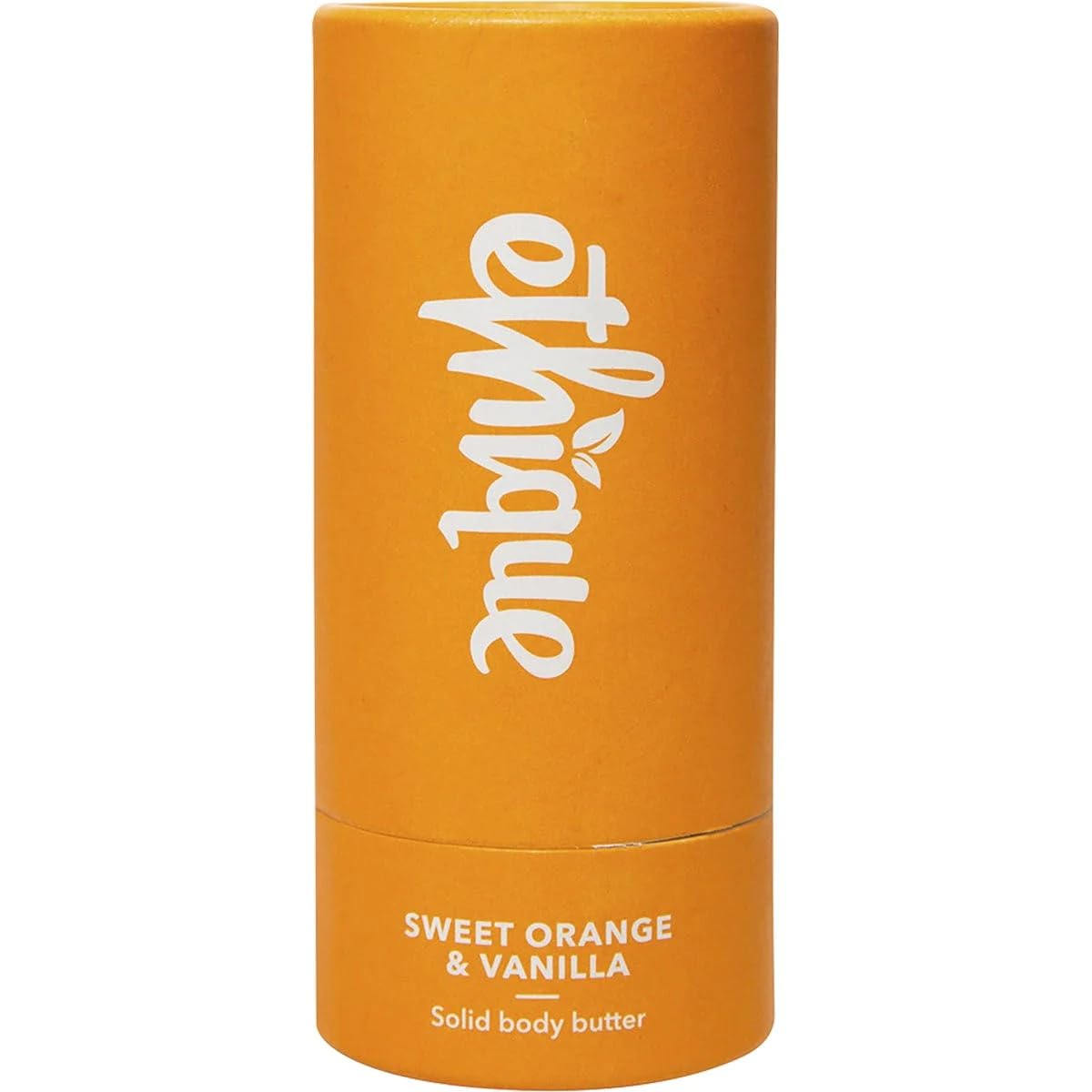 Ethique Nourishing Sweet Orange & Vanilla Butter Tube- Moisturizing Tube - Plastic-Free, Vegan, Cruelty-Free, Eco-Friendly, 3.53 oz (Pack of 1) : Beauty & Personal Care