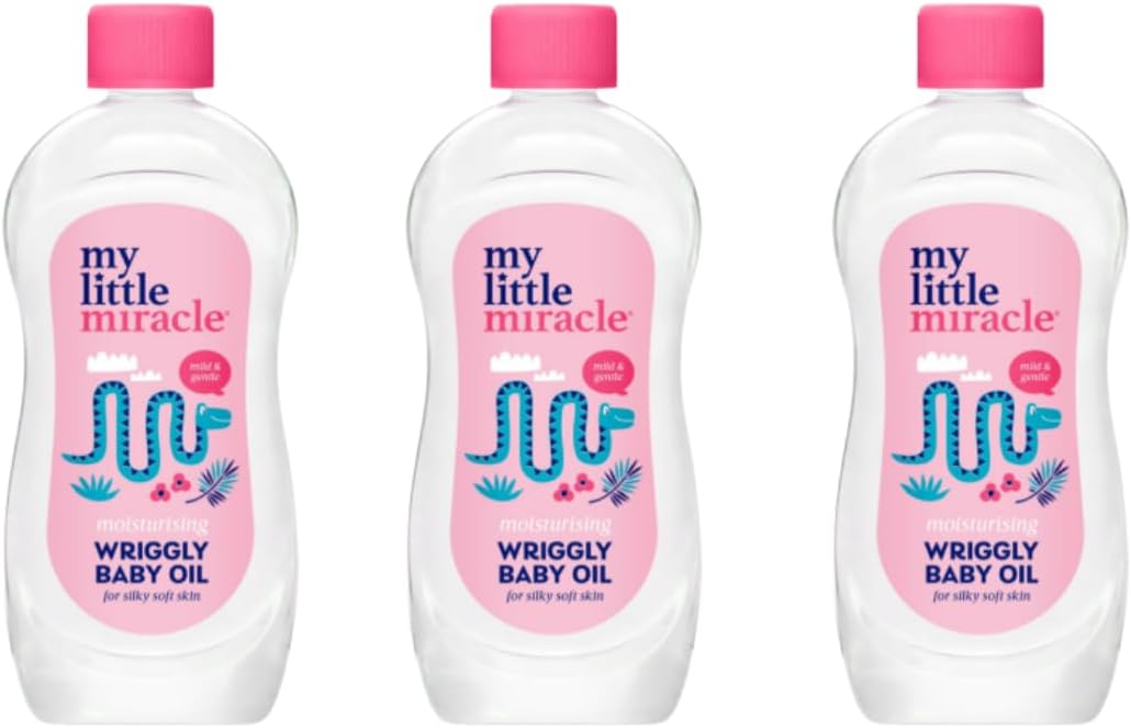 Priceless Discounts Online My Little Miracle Wriggly Baby Oil To Protect Delicate Skin Soft On Hands 3 X 500Ml