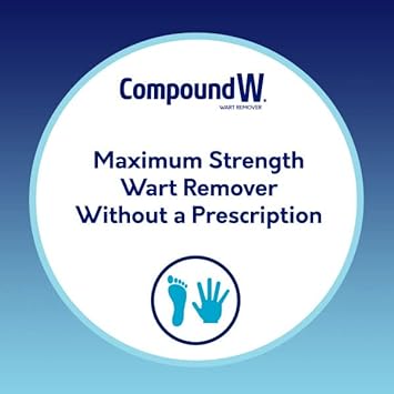 Compound W Wart Remover, Maximum Strength, Fast-Acting Gel, 0.25-Ounce (Pack of 2) by Compound W