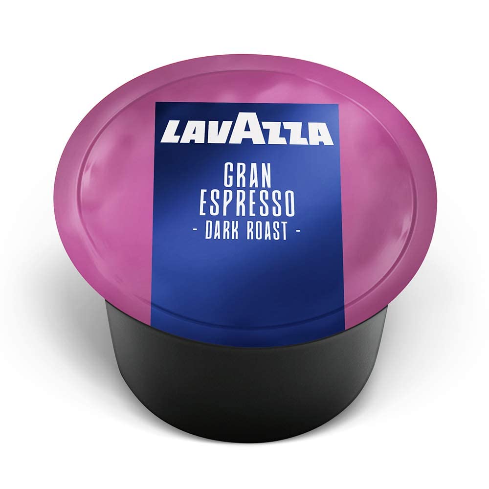 Lavazza Blue Gran Espresso Coffee Capsules (Pack Of 100) ,Value Pack, Blended and roasted in Italy, Dark Roast with Unique aromatic notes of smoky and oak