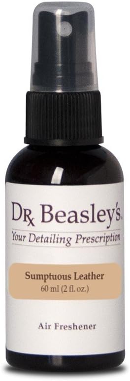 Dr. Beasley's Sumptuous Leather Scent, Long Lasting, Eliminates Odors, 2 Fl Oz : Health & Household