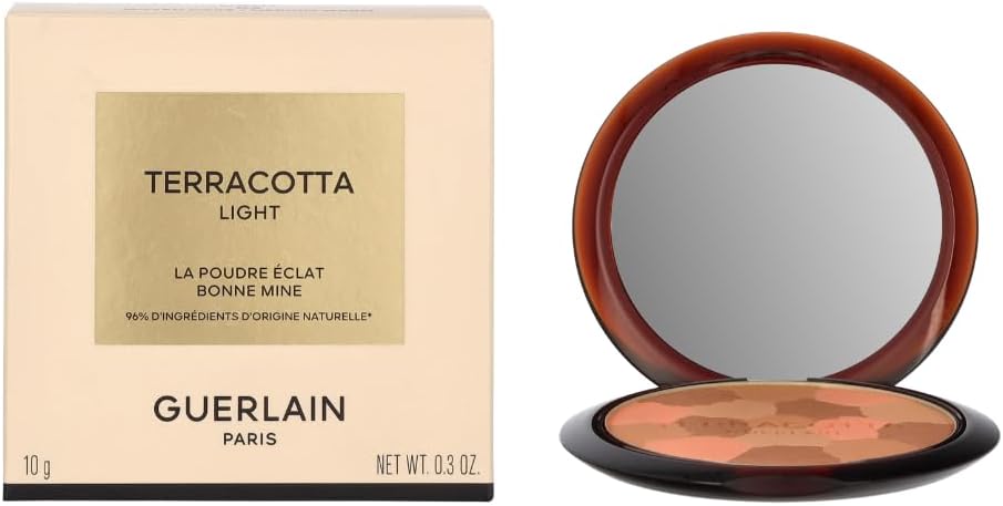 Terracotta Light The Sun Kissed Healthy Glow Powder - 03 Medium Warm By Guerlain For Women - 0.3 Oz Powder
