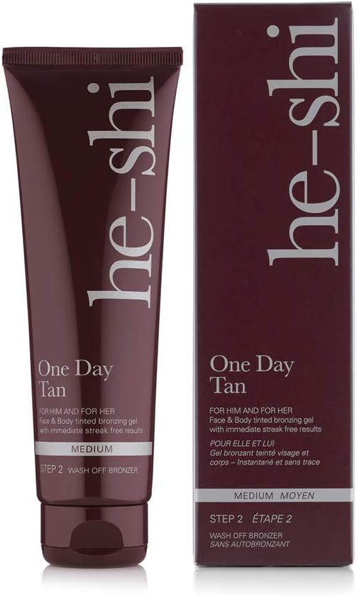 He-Shi One Day Tan Instant Wash Off Fake Tan