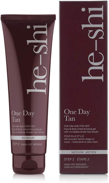 He-Shi One Day Tan Instant Wash Off Fake Tan