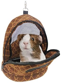 Kucci Carry Pouch - Fleece Travel Bonding Carrier Bag - for Sugar Gliders, Squirrels, Marmosets, Hamsters, Rodents, Rats, Reptiles & Other Small Pets (X-Large) : Pet Supplies