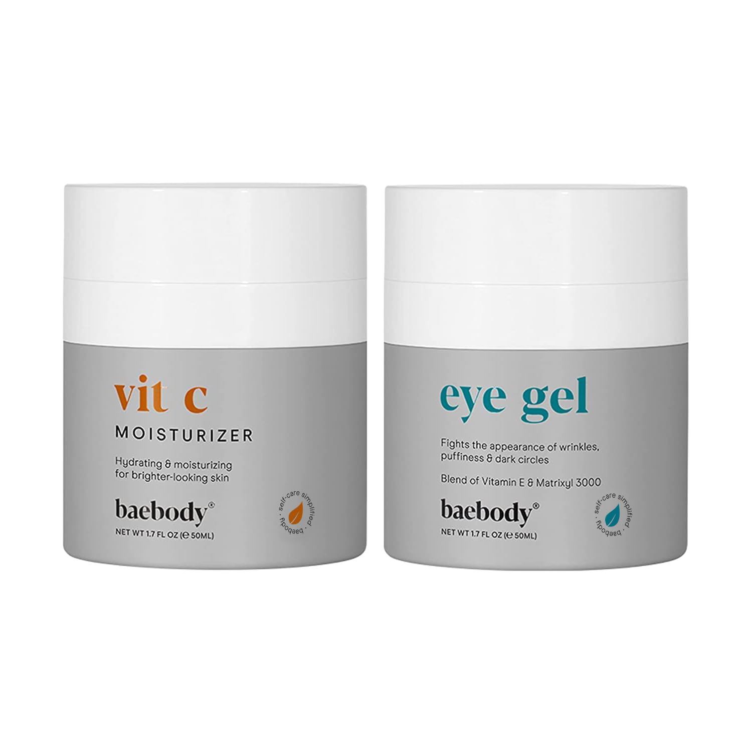 Baebody Eye Gel & Vitamin C Moisturizer Bundle