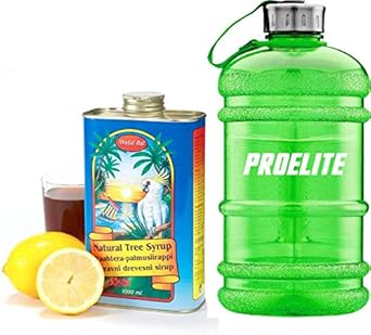 Madal Bal Natural Tree Syrup Lemon Detox 1000Ml + Gallon Bottle 2.2 Litres