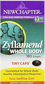 New Chapter Zyamend Tiny Caps, 180 Softgels (Pack of 3)