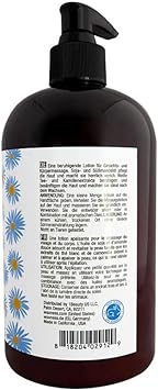 Waxness Natural Botanical Soothing Massage Lotion with Chamomile and W