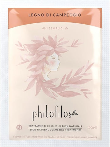 Phitofilos Camping The Simple Wood 100 Gr Red Warm 100% Vegetable