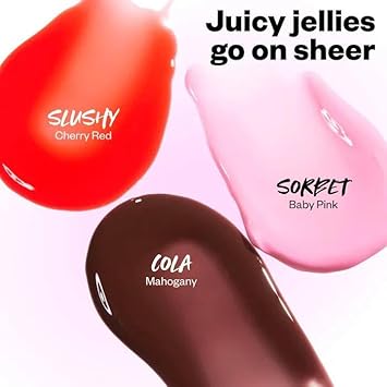 Kosas The Wet Set: Juicy Jellies Sheer Lip Oils & Complimentary Pomegranate Sheet Masque