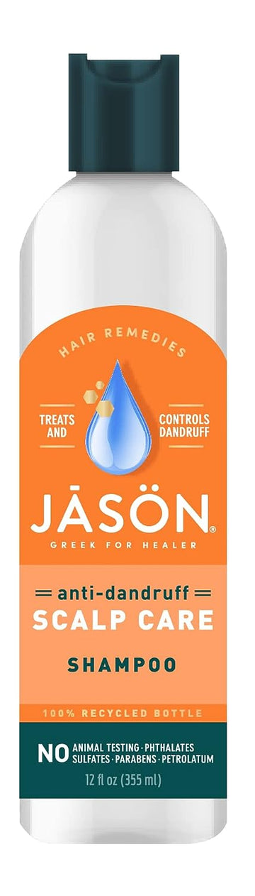 Jason Dandruff Relief Treatment Shampoo, 12 Oz (Packaging May Vary)