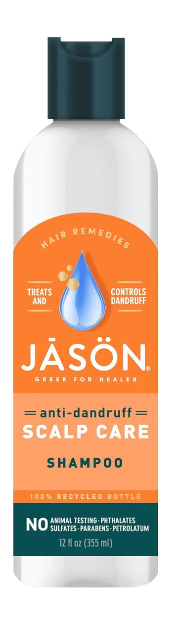 Jason Dandruff Relief Treatment Shampoo, 12 Oz (Packaging May Vary)