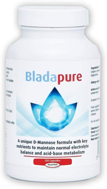 Bladapure D Mannose High Strength 120 Capsules Value Pack