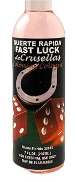 Crusellas Fast Luck (Suerte Rapida) Cologne 7 Fl. Oz. : Beauty & Personal Care