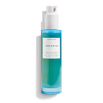 Herbivore Aquarius Bha + Blue Tansy Clarity Cleanser – Deep Cleansing, Gentle Exfoliation For Oily-Combination Skin, Plant-Based, Vegan, Cruelty-Free, 3.3 Oz