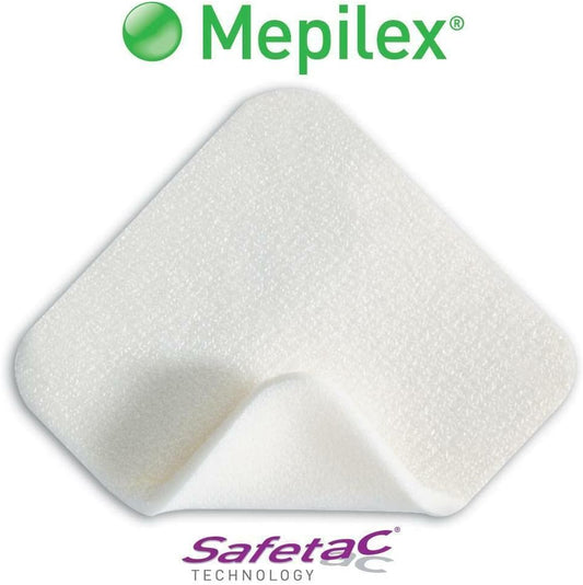 Mepilex Lite,Pack Of 5 Thin Foam Dressing,Choose Size (10 Cm X 10Cm)