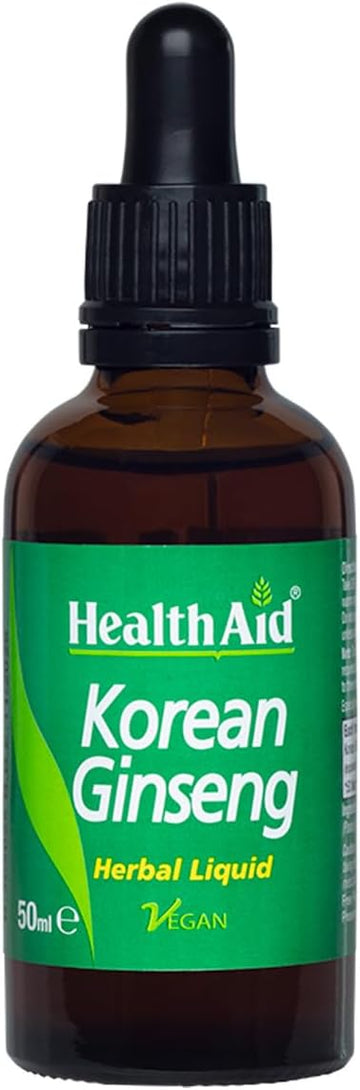 Healthaid Korean Ginseng (Panax Ginseng) 50Ml Liquid