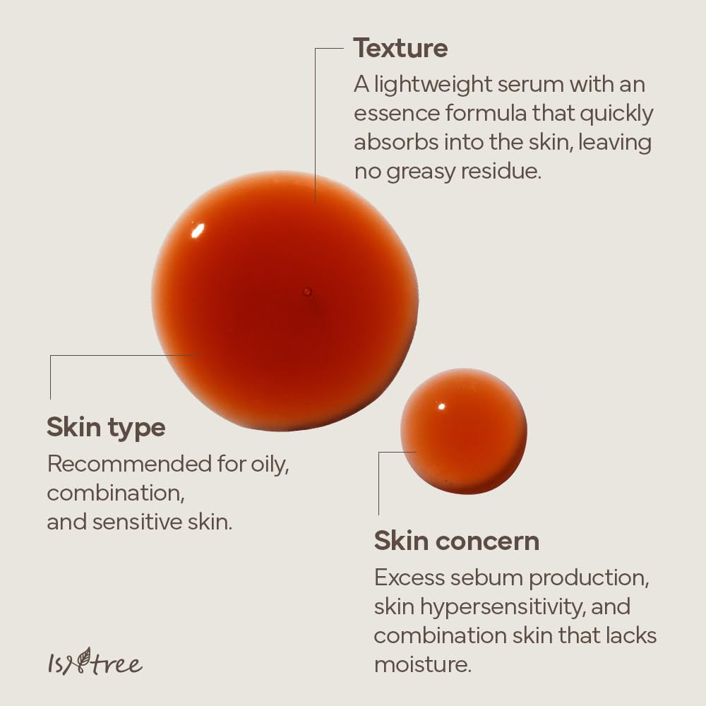 Isntree Green Tea Fresh Serum 50Ml, 1.69 Fl Oz | Jeju Green Tea Extract | Controls Excessive Sebum | Balances Oil & Moisture | Relieves & Hydrates Skin | Korean Skincare : Beauty & Personal Care