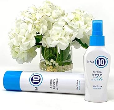 It’S A 10 Haircare - Miracle Leave-In Lite Conditioner, Ultra-Light Formula, Detangler Adds Shine, Natural Ingredients, 120Ml