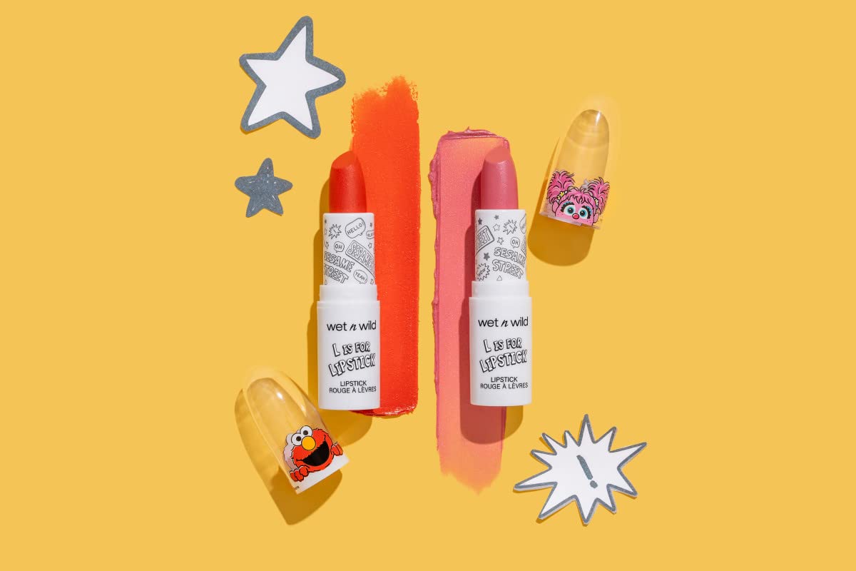 wet n wild x Sesame Street, L Is For Lipstick Be Kind : Beauty & Personal Care