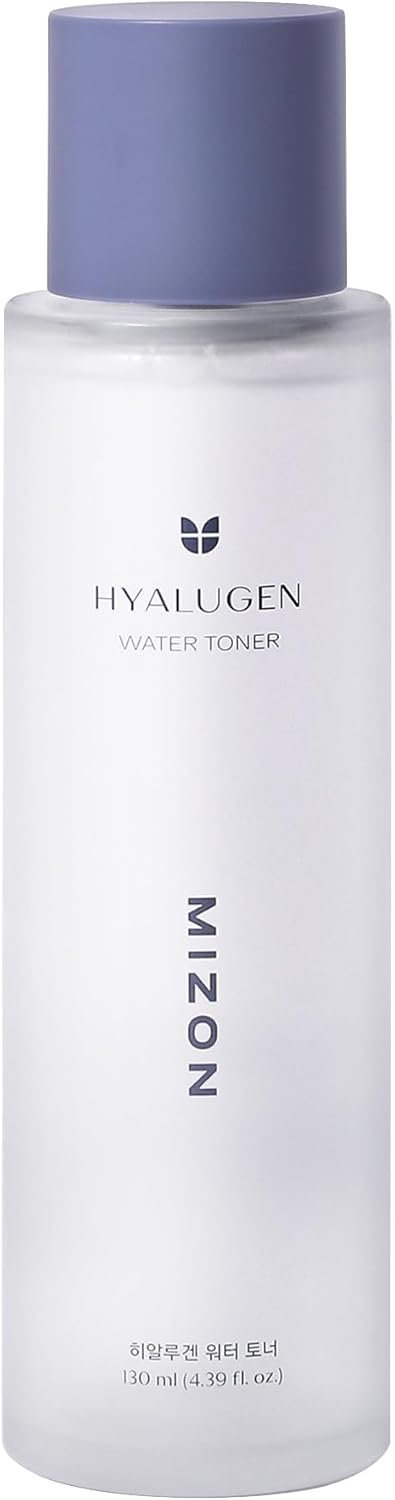 Mizon Hyalugen Water Toner For Deep Hydration And Better Skin Texture With Marine Collagen And Hyaluronic Acid Total Care Korean Skincare(4.39 Oz)