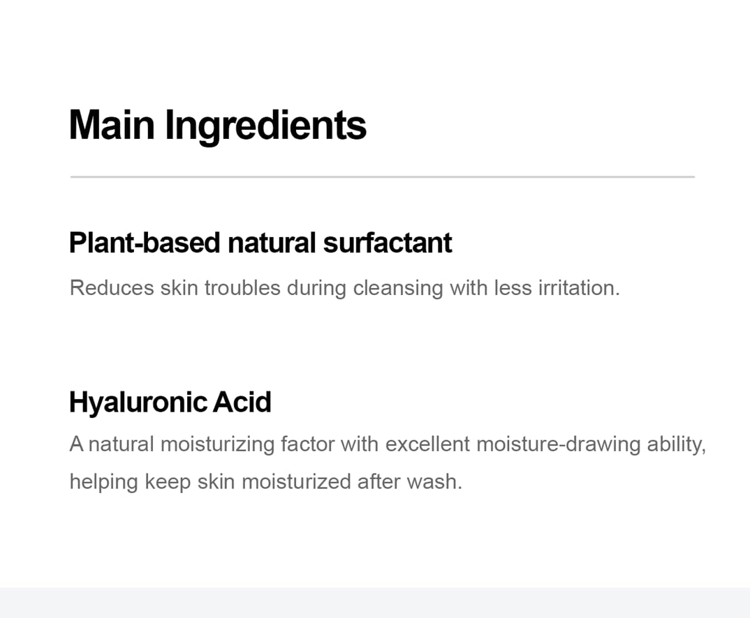 Zeroid | Foaming Cleanser | Facial Cleanser For Sensitive & Dey Skin | Mild Face Wash Care | Gentle Face Wash | Moisturizing Face Soap | Dermatologist Tested | Korean Skin Care | 8.1 Fl Oz (240Ml) : Beauty & Personal Care