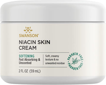 Swanson Niacin Skin Cream 2 Fl Ounce (59 Ml) Cream