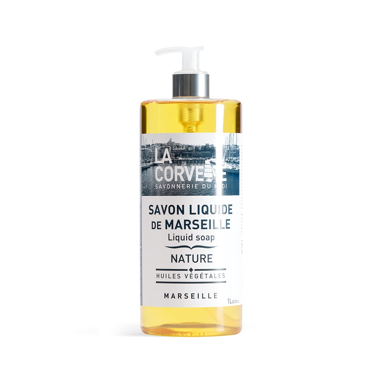 La Corvette Liquid Marseille Soap Natural 1L : Beauty & Personal Care