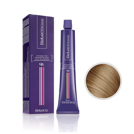 Salermvison Hair Coloring Cream #9.1 Extra Light Ash Blonde, 2.3 Ounce / 75 Ml : Chemical Hair Dyes : Beauty & Personal Care