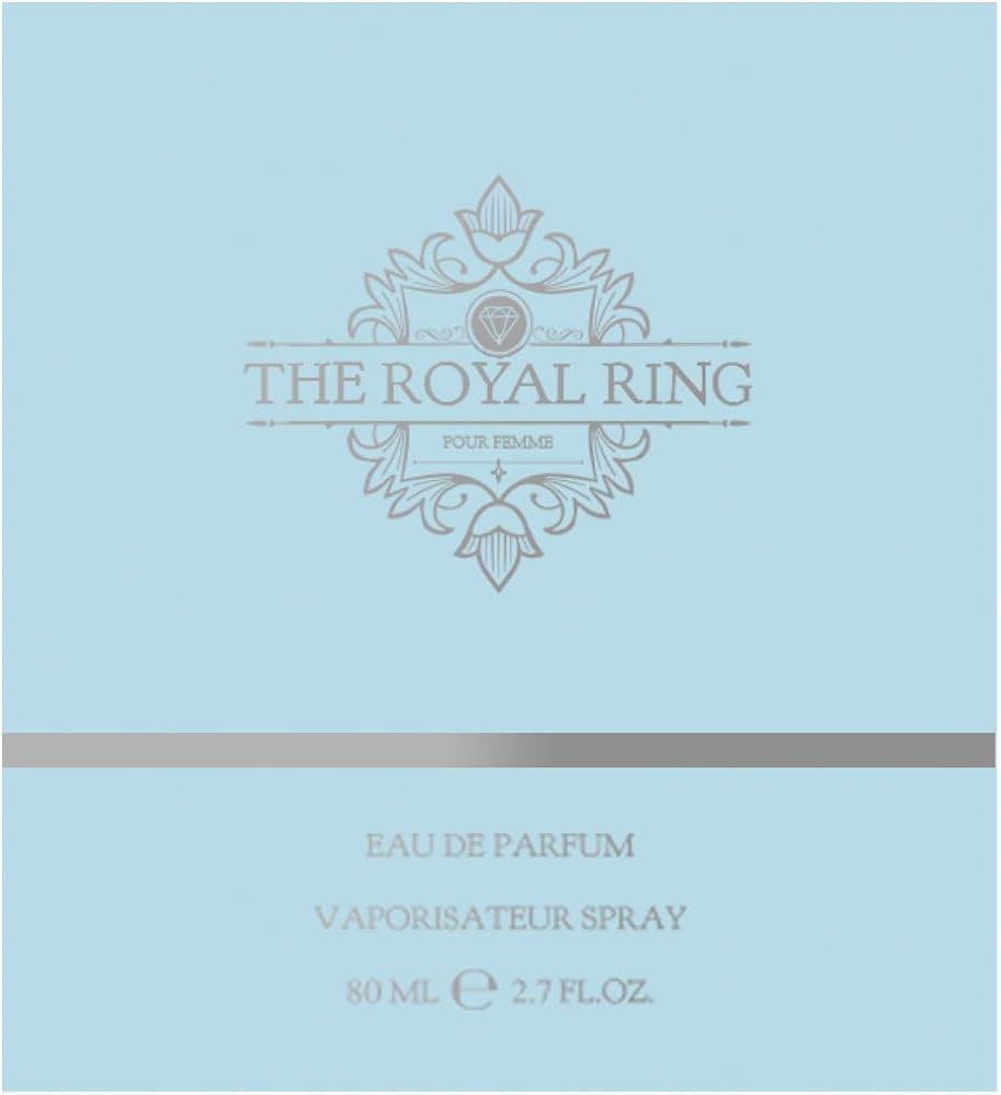 Royal Ring Eau De Parfum Blue 80Ml - Floral Aldehyde Fragrance For Women - By Laurelle London