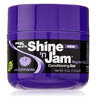 Shine 'N Jam Conditioning Gel, Regular Hold, 4 Oz Per Jar (2 Jars) : Beauty & Personal Care