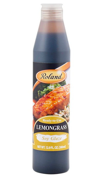 Roland Foods Lemongrass Soy Glaze, Specialty Imported Food, 12.9-Ounce Bottle