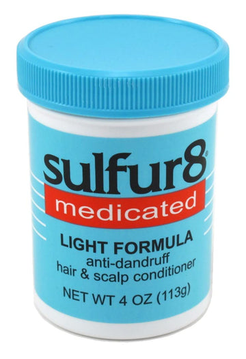 Sulfur-8 Light Hair & Scalp Conditioner 4 Ounce Jar (118Ml) (3 Pack)